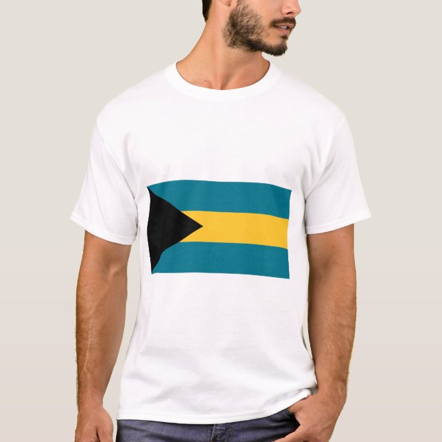 Bahamas Flag T-Shirt (Front)