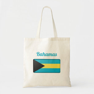 Bahamas Flag Tote Bag