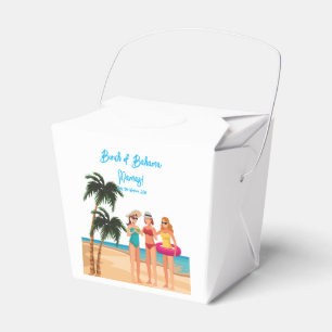 Bahamas Girls Trip Bachelorette Party Vacation Favor Box