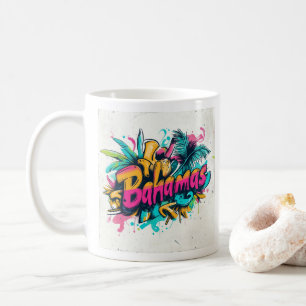 Bahamas Graffiti Vibes: Island Street Art Ed Coffee Mug