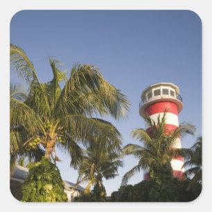 Bahamas, Grand Bahama Island, Freeport, Setting Square Sticker