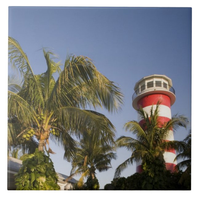 Bahamas, Grand Bahama Island, Freeport, Setting Tile (Front)