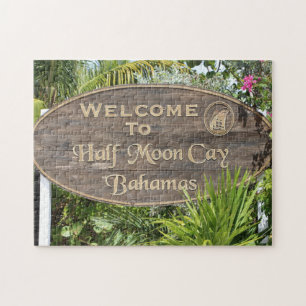 Bahamas Half Moon Cay. Jigsaw Puzzle