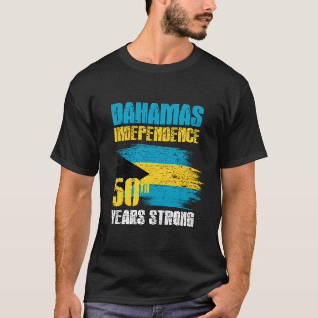 Bahamas Independence Day Shirt Bahamas 50Th Celebr (Front)