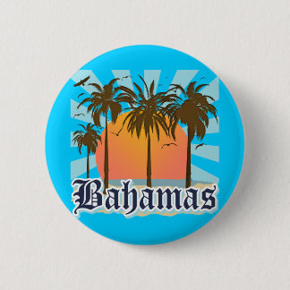 Bahamas Islands Beaches 2 Inch Round Button