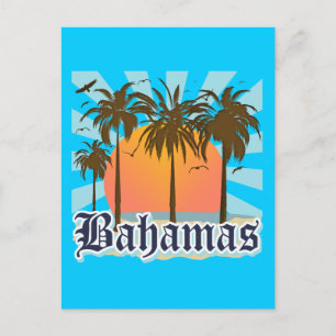 Bahamas Islands Beaches Postcard