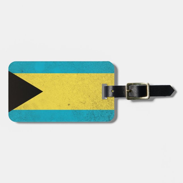 Bahamas Luggage Tag (Front Horizontal)