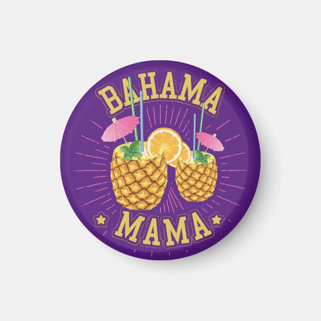Bahamas Magnet Vacation Cruise Bahama Mama (Front)