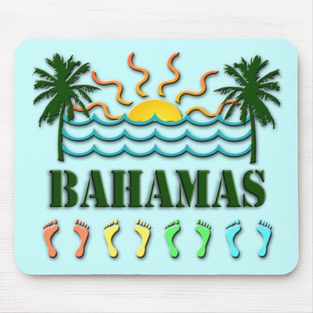 Bahamas Mousepad (Front)