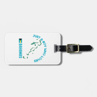 Bahamas North American Country Luggage Tag