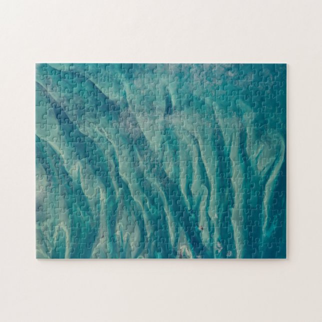 Bahamas ocean view from Space Station Jigsaw Puzzle (Horizontal)
