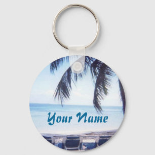 Bahamas Personalized Key Chain