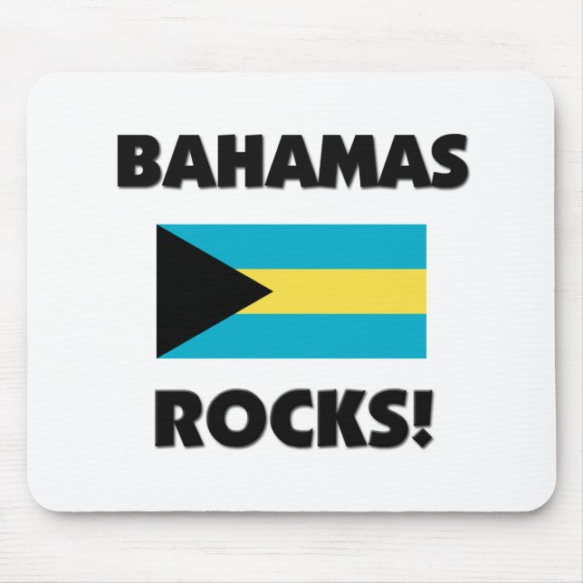 Bahamas Rocks Mouse Pad (Front)