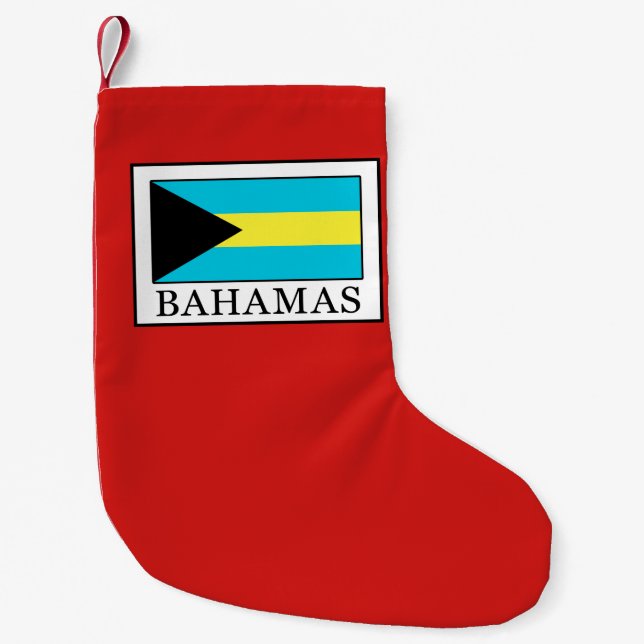Bahamas Small Christmas Stocking (Front)