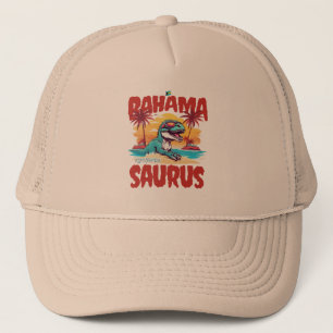 Bahamas Souvenir Gift : Eleuthera Bahama Saurus Trucker Hat