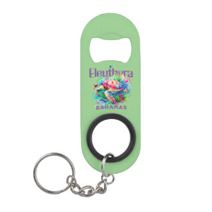 Bahamas Souvenir Gift : Eleuthera Bahamas Turtle Keychain Bottle Opener
