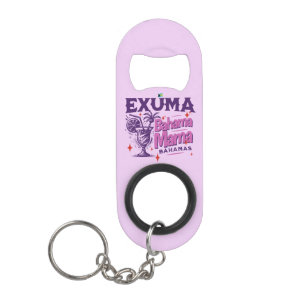 Bahamas Souvenir Gift : Exuma Bahamas Bahama Mama Keychain Bottle Opener