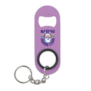 Bahamas Souvenir Gift: Nassau Bahamas Bahama Llama Keychain Bottle Opener