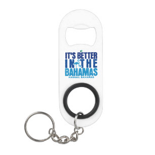 Bahamas Souvenir Gift : Nassau Bahamas Cruise Keychain Bottle Opener