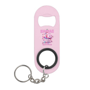 Bahamas Souvenir Gift : Nassau Bahamas Flamingo Keychain Bottle Opener