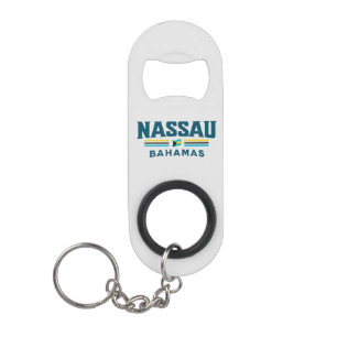Bahamas Souvenir Gift: Nassau Bahamas Independence Keychain Bottle Opener