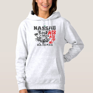 Bahamas Souvenir Gift: Nassau Bahamas Swimming Pig Hoodie