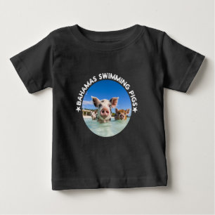 Bahamas Swimming Pigs Exuma Baby T-Shirt