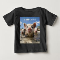 Bahamas Swimming Pigs - Exuma Pig Beach Adventure