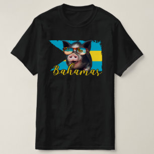 Bahamas Swimming Pigs - Exuma Pig Beach Adventure T-Shirt