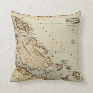 Bahamas Throw Pillow