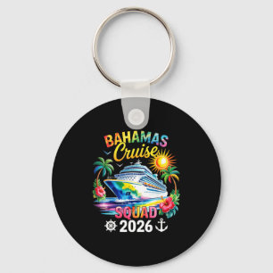 Bahamas Vacation 2026 Squad Family Friends Matchin Keychain