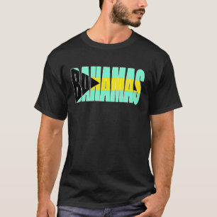 Bahamas Vacation Keepsake Nassau Flag Men Women Ad T-Shirt