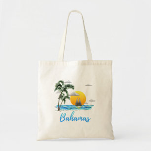Bahamas Vacation Sailing Tote Bag