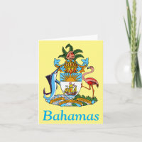 Bahamas with Coat of Arms (Caribbean Paradise)