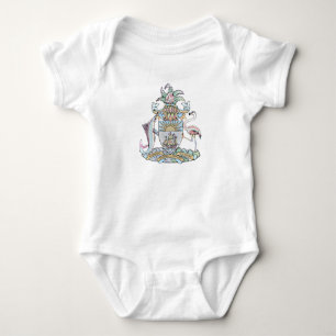 Bahamian coat of arms Infant Creeper