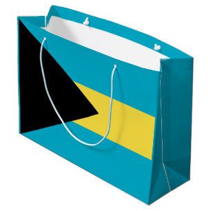 Bahamian Flag Large Gift Bag