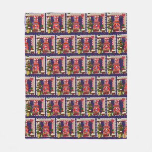 Bahay Kubo, Balikbayan Box, Jeepney, Parol Fleece Blanket