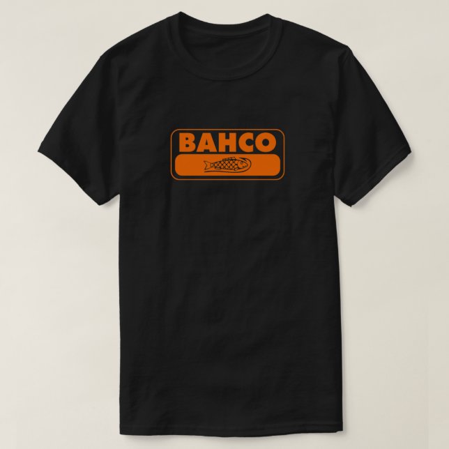 Bahco Tools Orange Fish Logo design Classic T-Shir T-Shirt (Design Front)