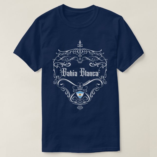 Bahia Blanca Vintage Design 1 T-Shirt (Design Front)