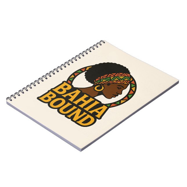 Bahia Bound Spiral Lined Notebook (Left Side)