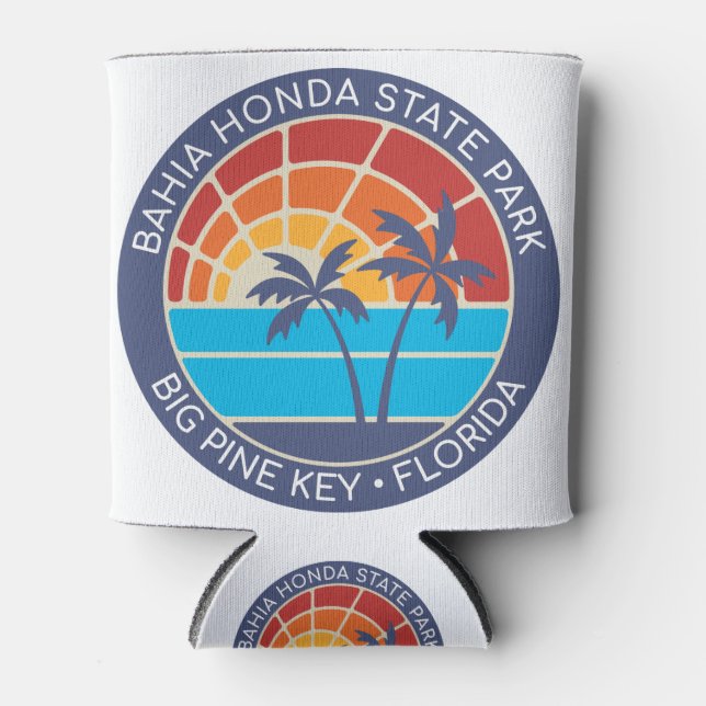 Bahia Honda State Park Can Cooler (Front)