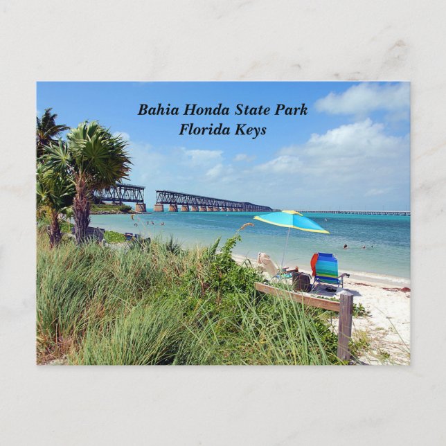 Bahia Honda State Park Florida Keys Postcard (Front)