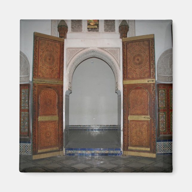 Bahia palace ...a door magnet (Front)