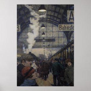 Bahnhofshalle Poster