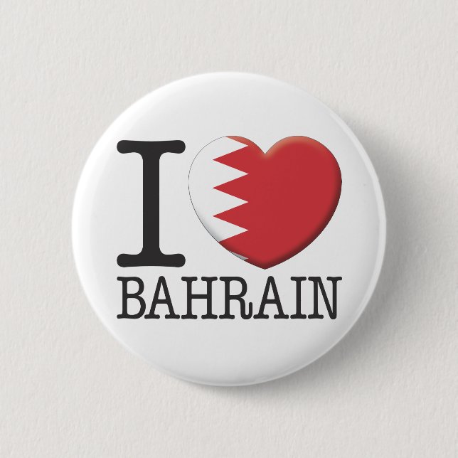 Bahrain 2 Inch Round Button (Front)