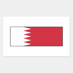 Bahrain - Bahraini Flag Sticker