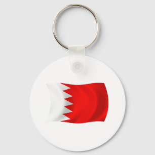 Bahrain Flag Keychain