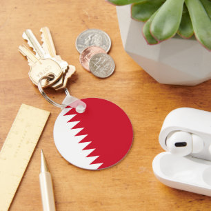 Bahrain flag keychain