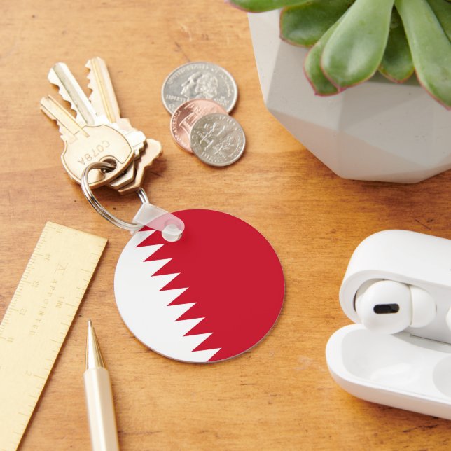 Bahrain flag keychain (Desk)