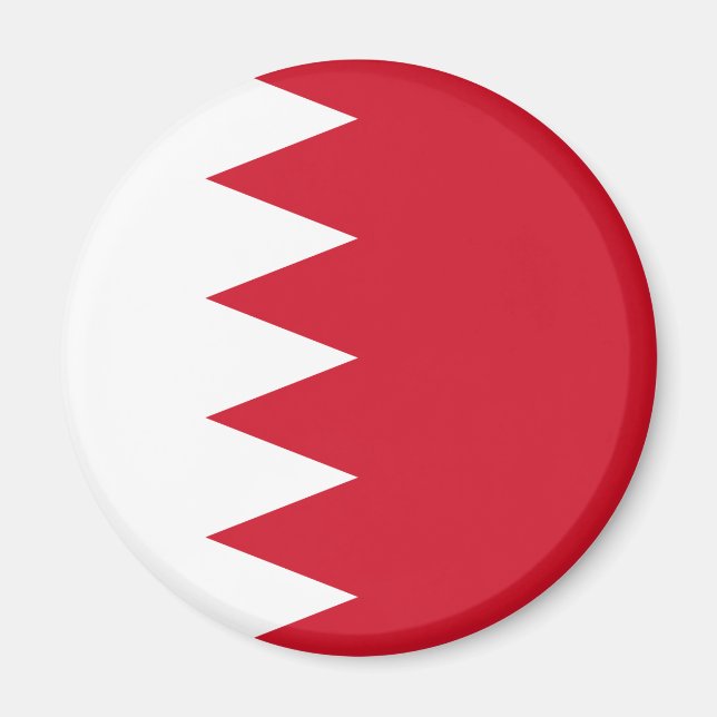Bahrain Flag Magnet (Front)
